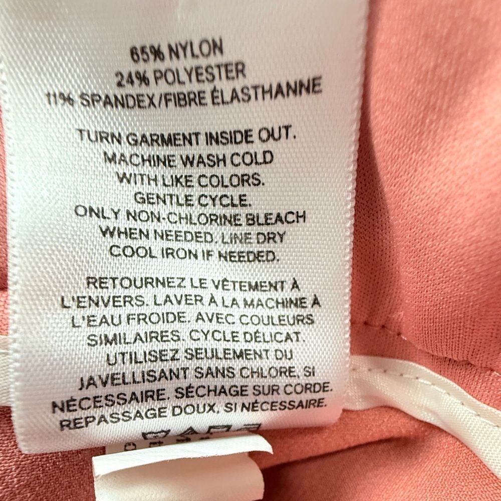 Express Coral Skinny Mid-Rise Dress Pants - Picture 5 of 8